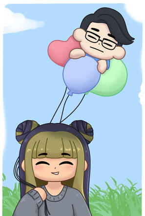Couple chibi